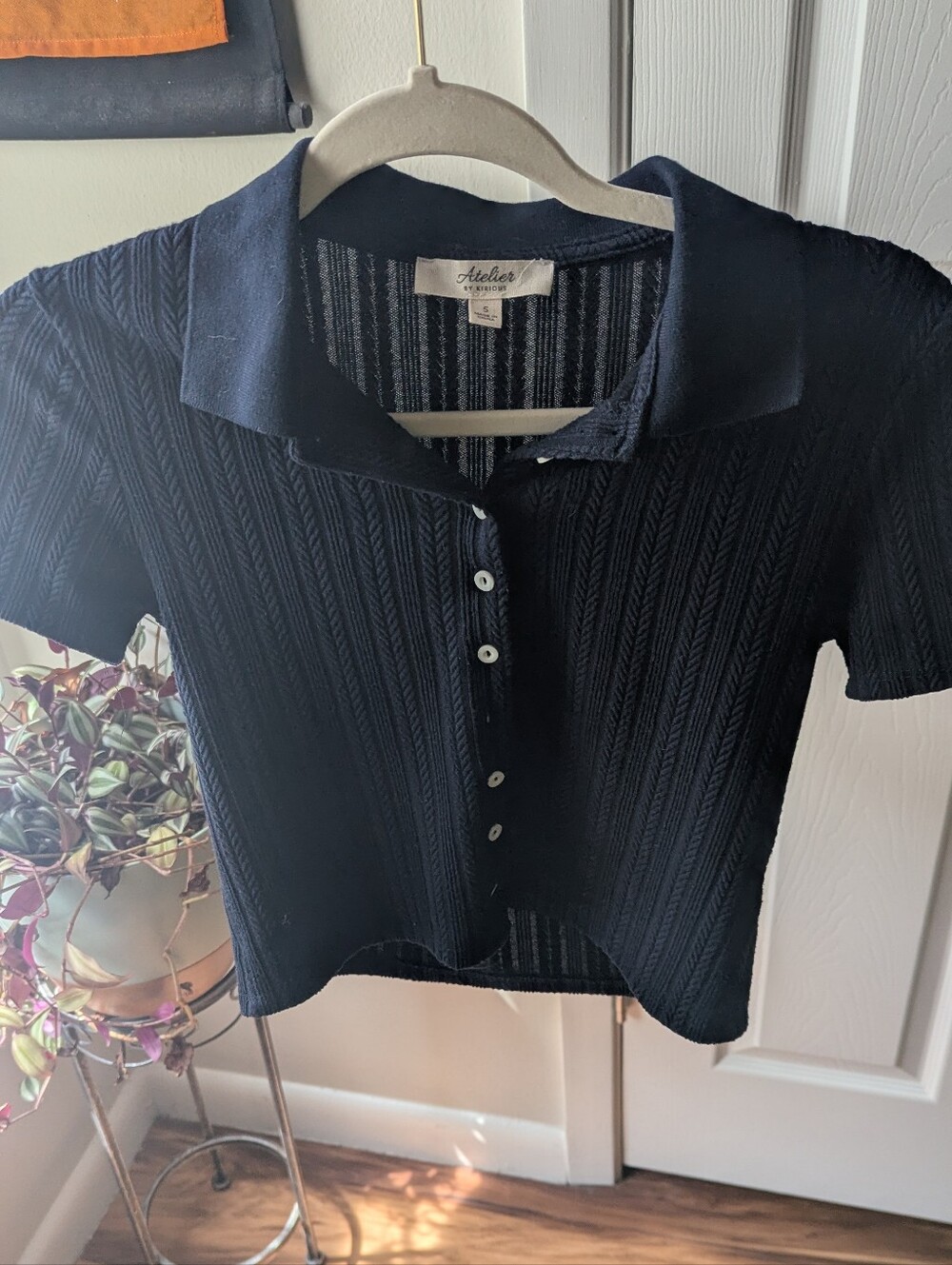 Navy Blue Top